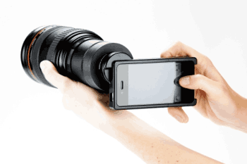 iPhone‘u SLR kameraya dönüştürün