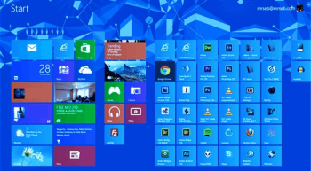 Windows 8 Blue Güncellemesi İçin Çekilmiş İlk Özel Video!
