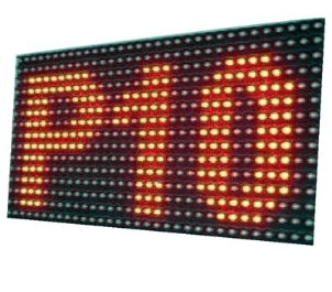 Arduino ile 32x16 P10 LED panel büyük boy yazı fontu