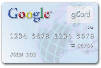 Googledan Kredi Kartı