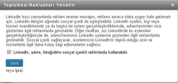 Linkedin Kişisel Bilgilerinizi İzinsiz Kullanıyor