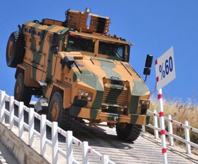 Türkiye‘nin mayına dayanıklı ilk aracı!