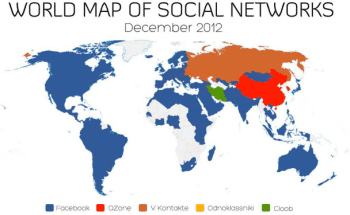 Facebook dünyayı fethediyor