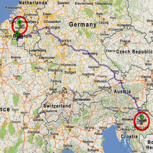 150 km yerine 1500 km yol gitti