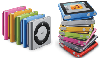iPod Nano ve Shuffle Satıştan Kaldırıldı
