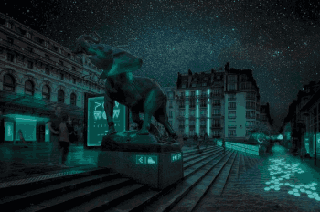 Biyoluminesant Bakteri Paris sokaklarını aydınlatabilir