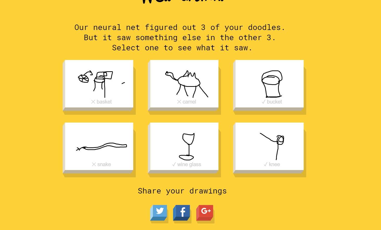Quick draw рисуем чтобы google угадал