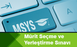 Tahribat Mürit seçme ve yerleştirme sınavı birincileri