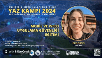 Siber Kulüpler Birliği Yaz Kampı 2024
